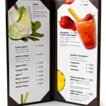 GBW Menu Cover Clear PVC Sheets Restaurant Hotel Insert-0