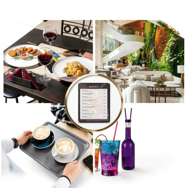 AMGSH Clear PVC Menu Covers Durable Restaurant Use-5