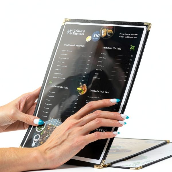 Granatan Menu Covers Durable Plastic Professional Restaurant-8