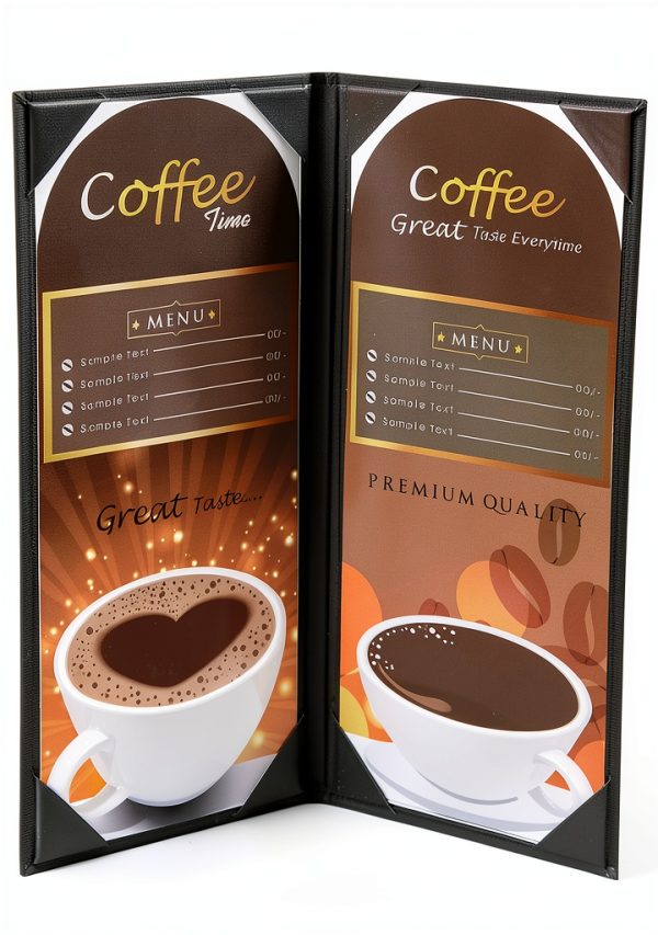 GBW Menu Cover Clear PVC Sheets Restaurant Hotel Insert-1