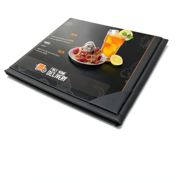 Menu Covers PU Leather Waterproof Restaurant Cafe Menu-4
