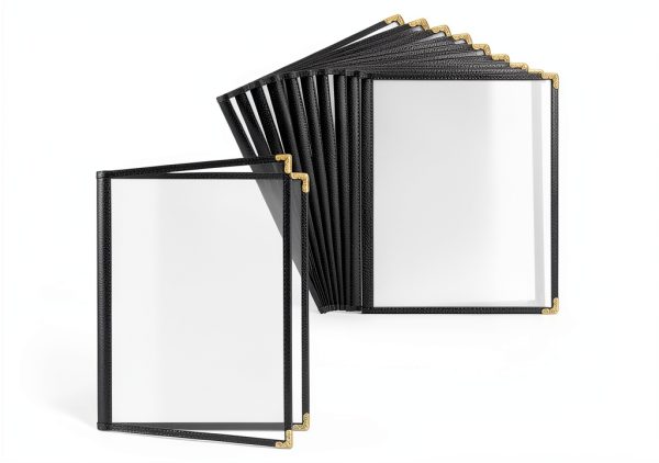 E A Products Menu Cover Durable Vinyl Easy Insert Restaurant-0
