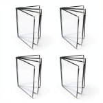 Ruizhihu Menu Covers A4 Size Black Professional Restaurant-0