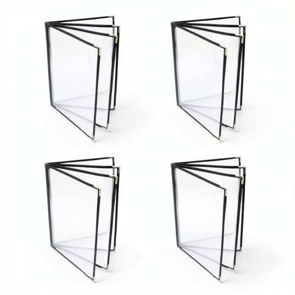 Ruizhihu Menu Covers A4 Size Black Professional Restaurant-0